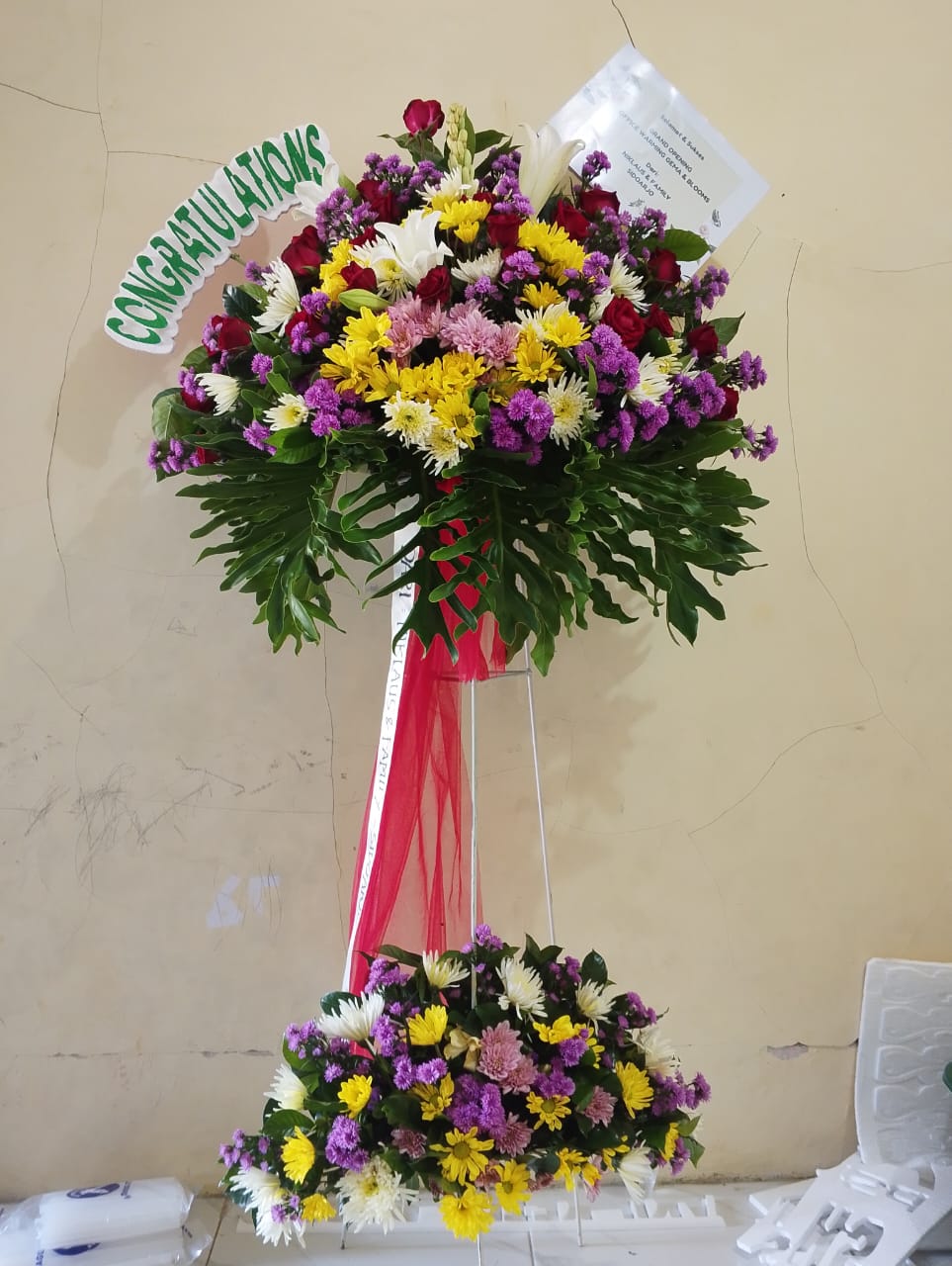 Portofolio karangan bunga Eve Florist 18